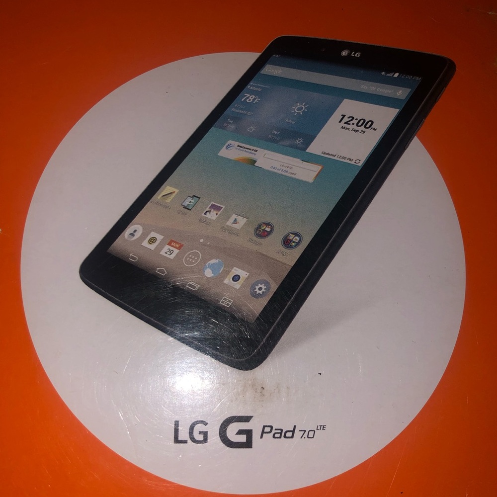 Lg G Pad 7.0 - Tablet , Black , Brand New